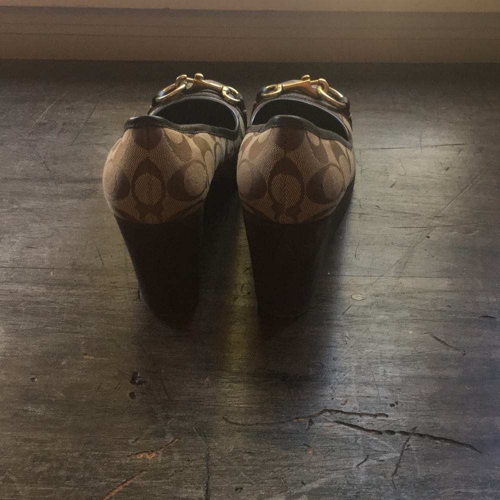 Coach Wedge Heels - Picture 3 of 3
